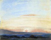 Eugene Delacroix Setting Sun Sweden oil painting artist